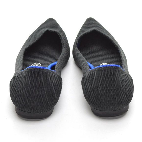 Rothy's The Point Black Flats size 7 - Picture 5 of 8